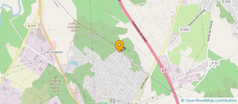 localisation de l'entreprise SOLAIGO  ROGNAC