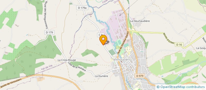 localisation de l'entreprise SOLAIPA à VIMOUTIERS