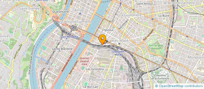 localisation de l'entreprise SOLAIR'AIN  LYON