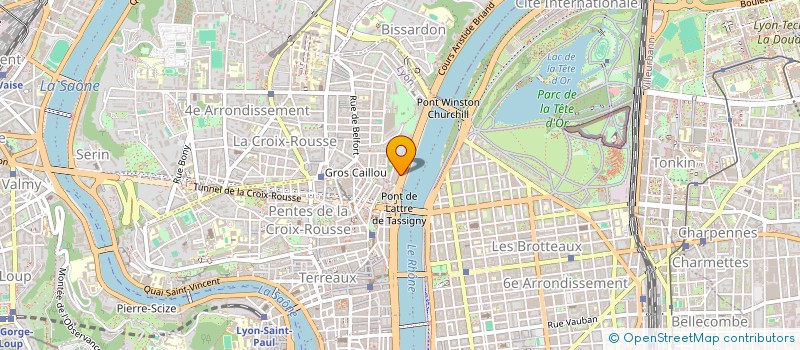 localisation de l'entreprise SOLAIR & ASSOCIES à LYON