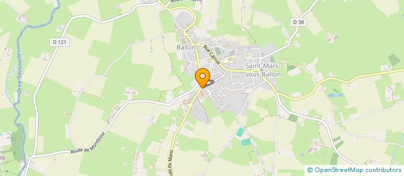 localisation de l'entreprise SOLAIRE +  BALLON-SAINT MARS