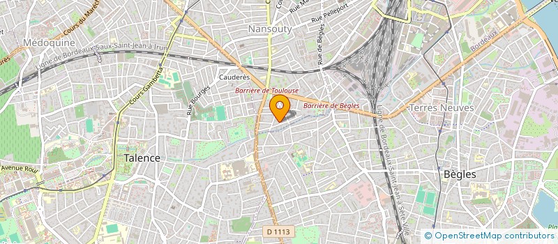 localisation de l'entreprise SOLAIRE AQUITAINE ENERGIE  BORDEAUX