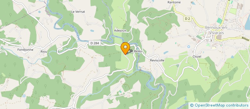 localisation de l'entreprise SOLAIRE CIRCULAIRE  SILHAC