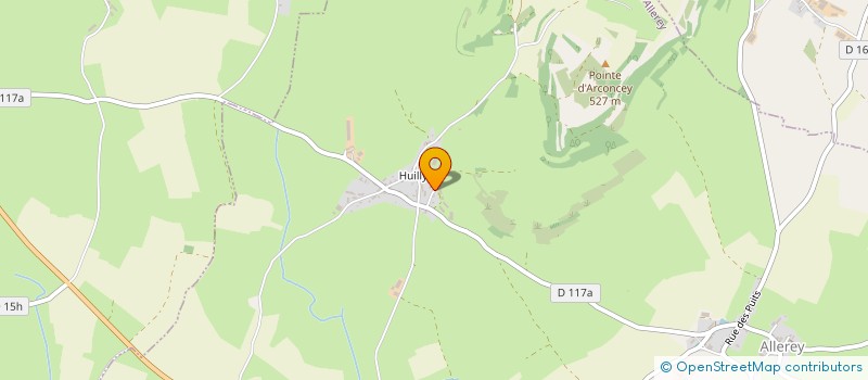 localisation de l'entreprise SOLAIRE CO  ALLEREY