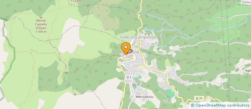 localisation de l'entreprise SOLAIRE CORSE MAINTENANCE à CERVIONE