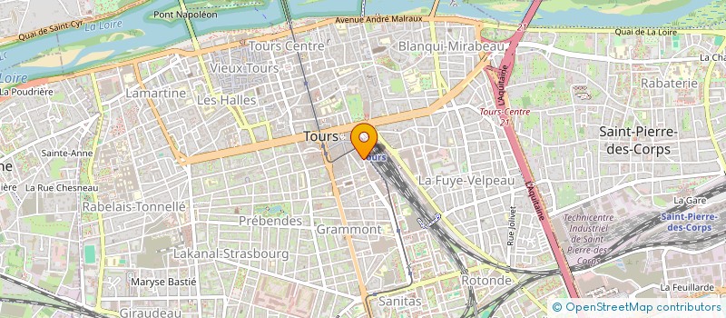 localisation de l'entreprise SOLAIRE DE L'AUNAY SAS  TOURS