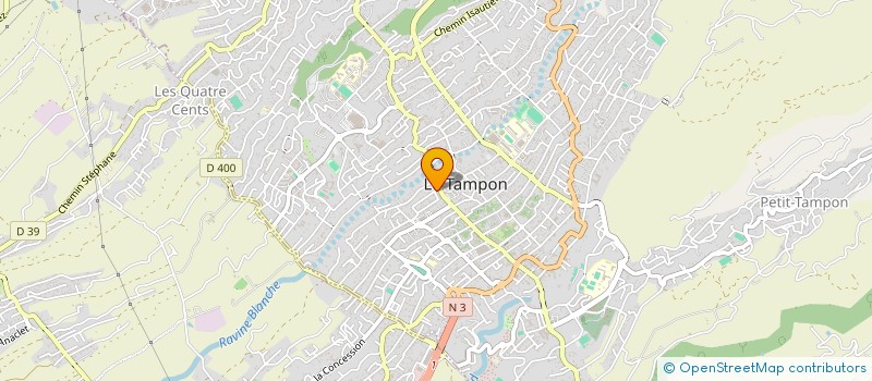 localisation de l'entreprise SOLAIRE DISTRIB'  LE TAMPON