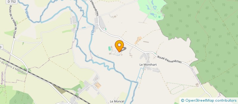 localisation de l'entreprise SOLAIRE DM à AUNOU-LE-FAUCON