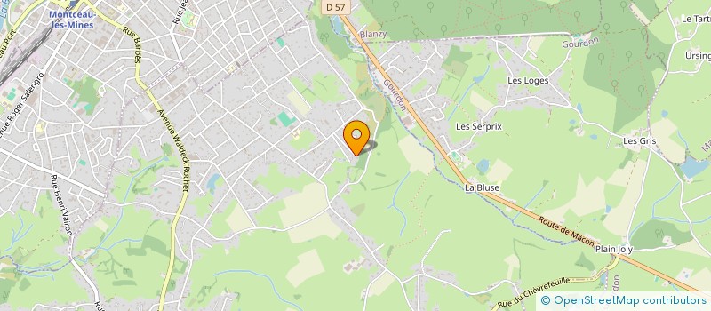 localisation de l'entreprise SOLAIRE ELECTRIQUE  SAINT-VALLIER