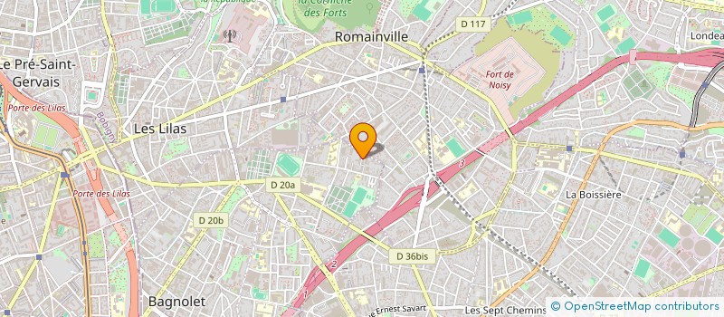 localisation de l'entreprise SOLAIRE HABITANT à BAGNOLET