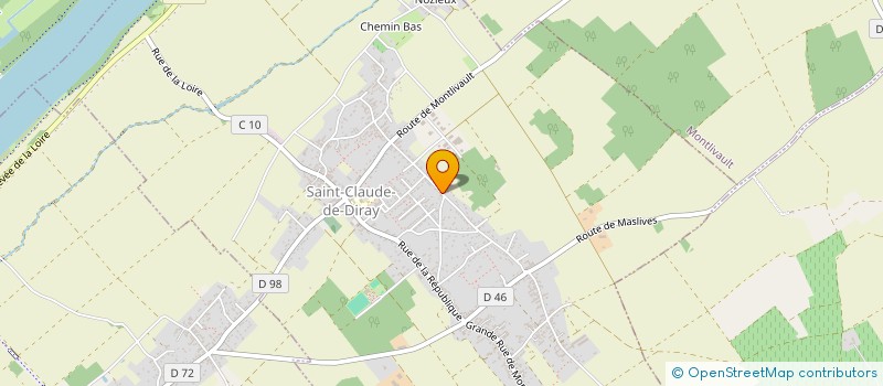 localisation de l'entreprise SOLAIRE INVESTISSEMENT  SAINT-CLAUDE-DE-DIRAY