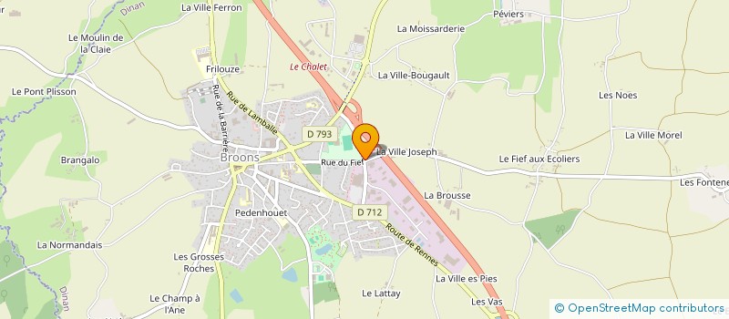 localisation de l'entreprise SOLAIRE LEVANT  BROONS