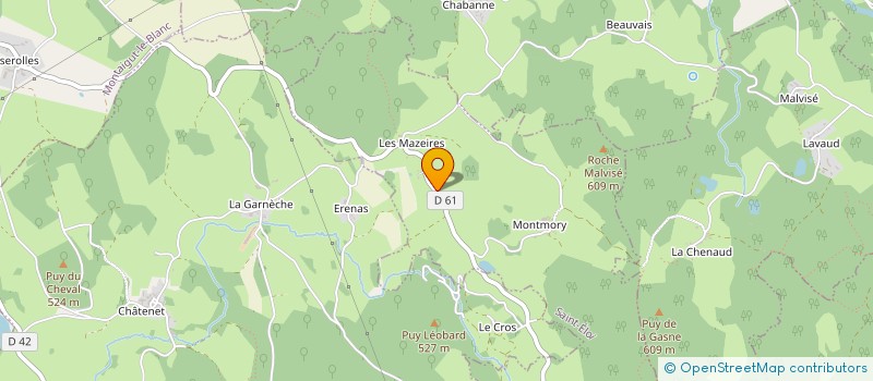 localisation de l'entreprise SOLAIRE MAZEIRES à SAINT-ELOI