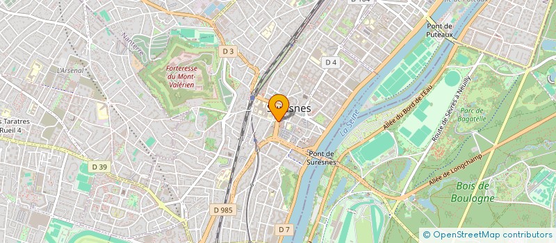 localisation de l'entreprise SOLAIRE PERFORMANCE à SURESNES