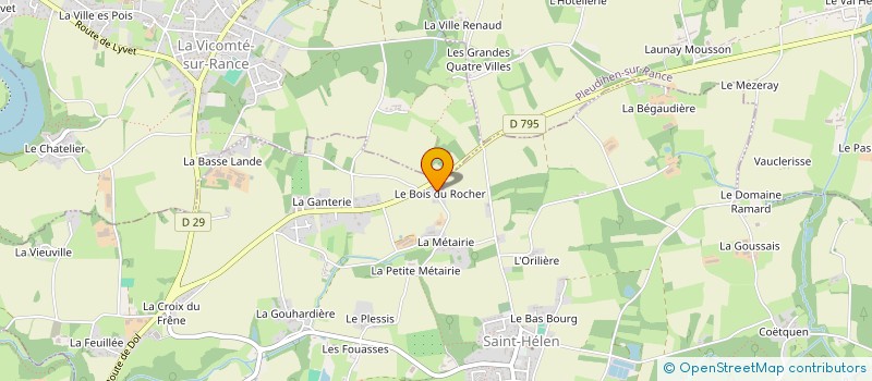 localisation de l'entreprise SOLAIRE ROULLE  SAINT-HELEN