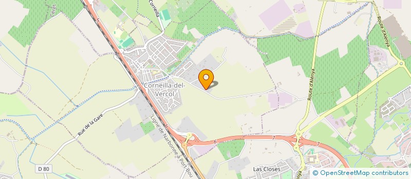 localisation de l'entreprise SOLAIRE SAINT LAURENT  ARGELES-SUR-MER