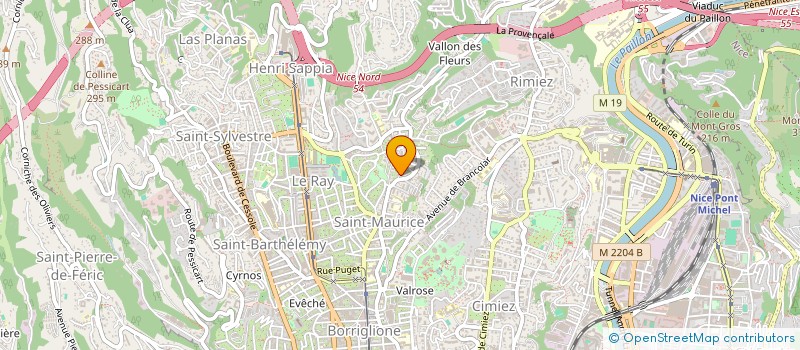 localisation de l'entreprise SOLAIRE SOLUTIONS à NICE