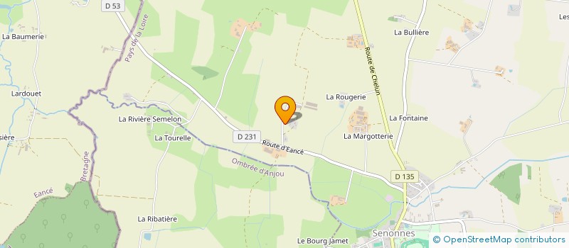 localisation de l'entreprise SOLAIRELANDE  SENONNES