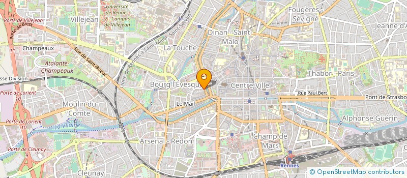 localisation de l'entreprise SOLAIRIS  RENNES