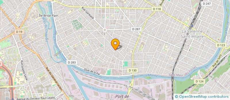 localisation de l'entreprise SOLAIRLUX à SAINT-MAUR-DES-FOSSES