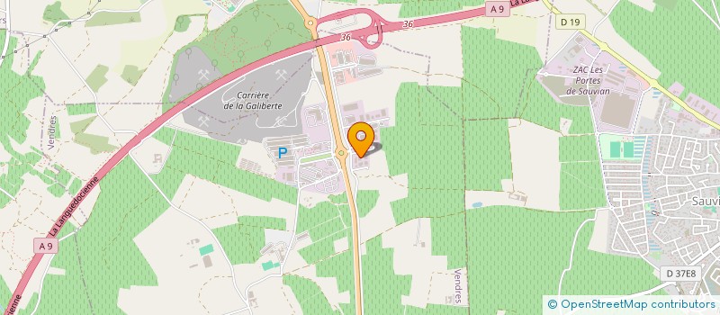 localisation de l'entreprise SOLAIRTECH à VENDRES