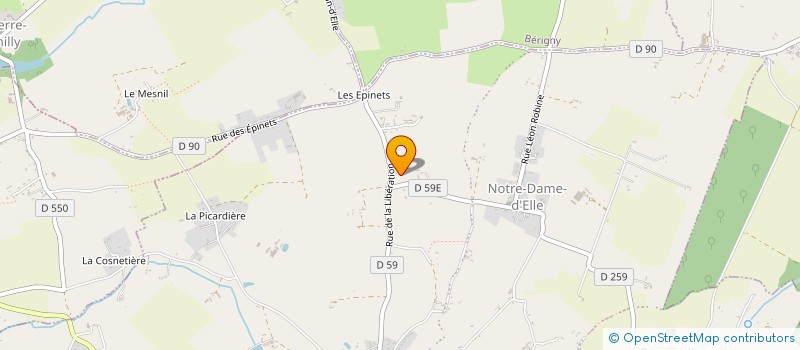 localisation de l'entreprise SOLAIVI  BERIGNY