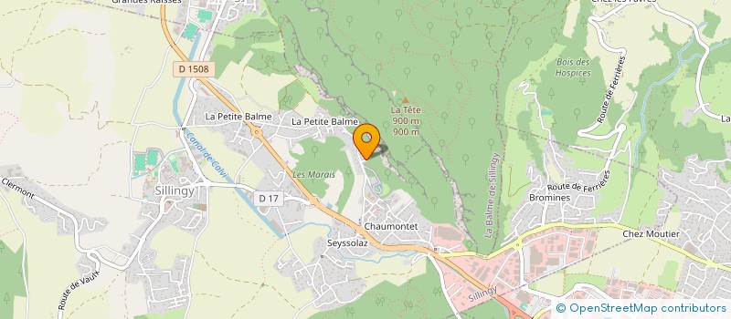 localisation de l'entreprise SOLAIX  SILLINGY