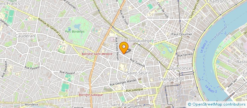 localisation de l'entreprise SOLAKER  BORDEAUX