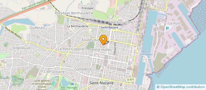 localisation de l'entreprise SOLAKVAN à SAINT-NAZAIRE