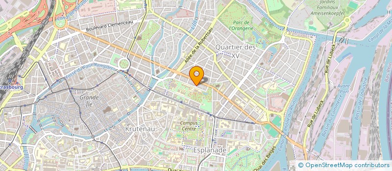 localisation de l'entreprise SOLAL INVESTISSEMENT à STRASBOURG