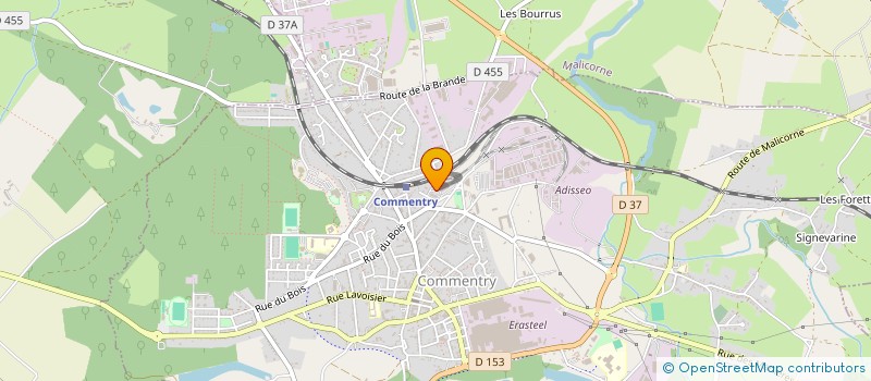 localisation de l'entreprise SOLAL : SOLIDARITE ALIMENTAIRE à COMMENTRY