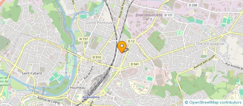 localisation de l'entreprise SOLALEX  GOND-PONTOUVRE