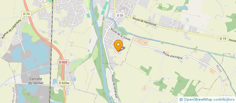 localisation de l'entreprise SOLALI à VENERQUE