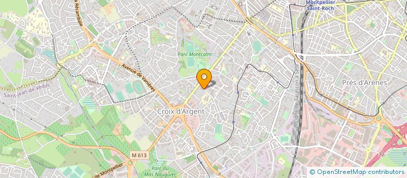 localisation de l'entreprise SOLAME SOCIETE LANGUEDOCIENNE DE MICRO ELECTRICITE à MONTPELLIER