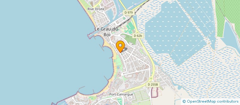 localisation de l'entreprise SOLAMENTE-UNA-VIDA  LE GRAU-DU-ROI