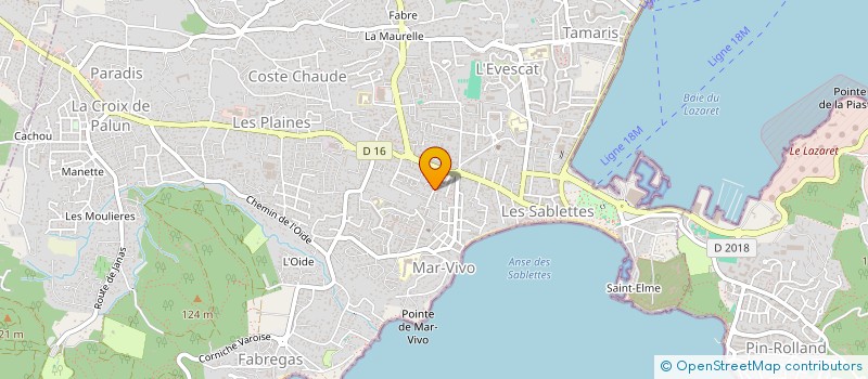 localisation de l'entreprise SOLAMPIE à LA SEYNE-SUR-MER