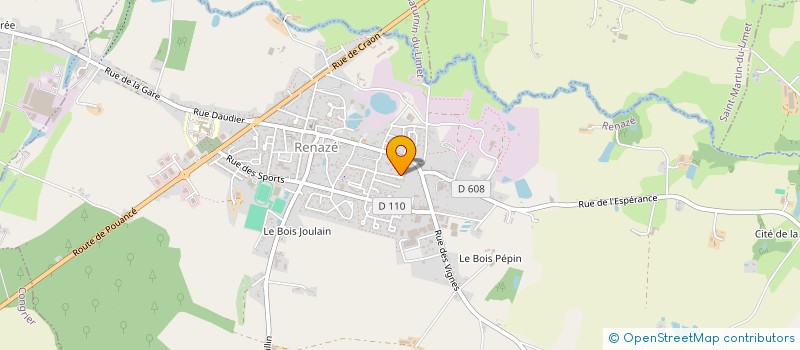 localisation de l'entreprise SOLAN  RENAZE