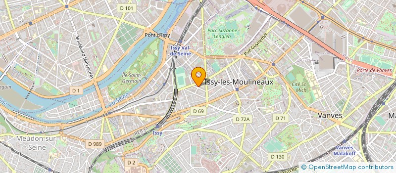 localisation de l'entreprise SOLANA ASSURANCES  ISSY-LES-MOULINEAUX