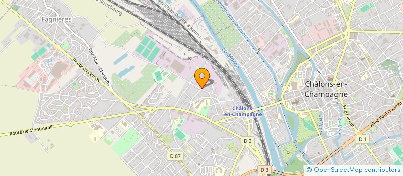 localisation de l'entreprise SOLANA FRANCE SAS  CHALONS-EN-CHAMPAGNE