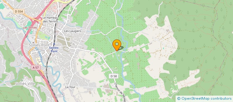 localisation de l'entreprise SOLANA SAULI  SOLLIES-PONT