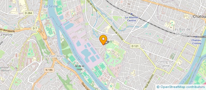 localisation de l'entreprise SOLANAT  LE VESINET