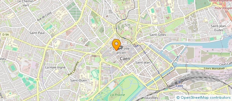 localisation de l'entreprise SOLANDRINE à CAEN