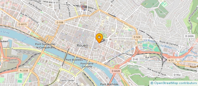 localisation de l'entreprise SOLANGE à ROUEN