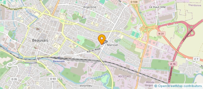 localisation de l'entreprise SOLANINE PICTURES  BEAUVAIS