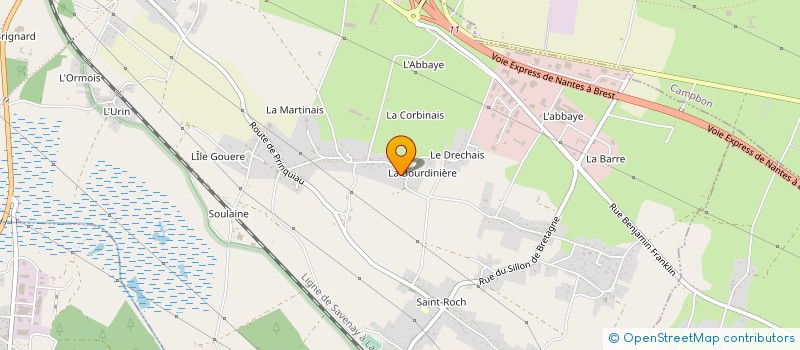 localisation de l'entreprise SOLANJA  LA BAULE-ESCOUBLAC