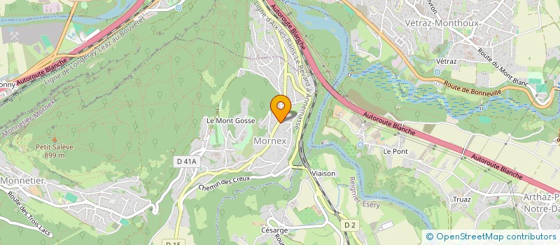 localisation de l'entreprise SOLANNIA à MONNETIER-MORNEX