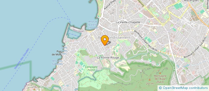 localisation de l'entreprise SOLANO à MARSEILLE 8EME