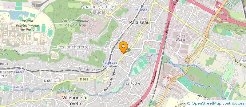 localisation de l'entreprise SOLANPE à PALAISEAU