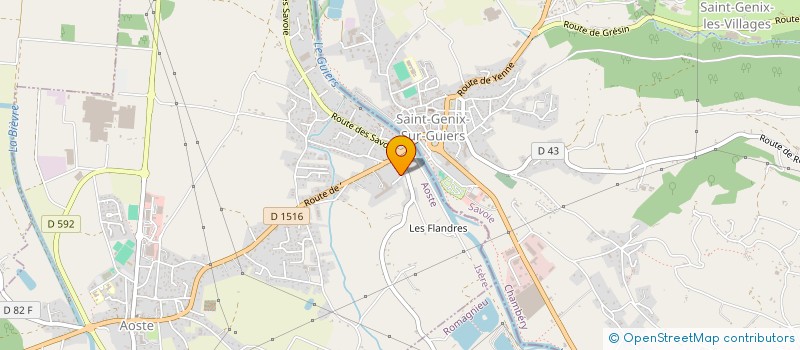 localisation de l'entreprise SOLANTECH à AOSTE