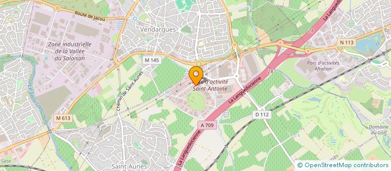 localisation de l'entreprise SOLANY  SAINT-AUNES